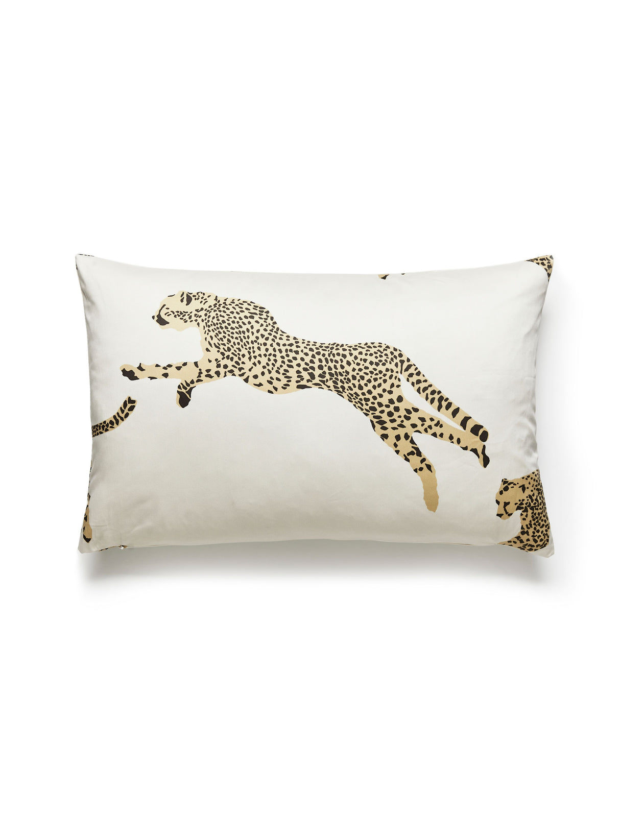 Scalamandre SC 0001LCHEETPIL LEAPING CHEETAH LUMBAR PILLOW -