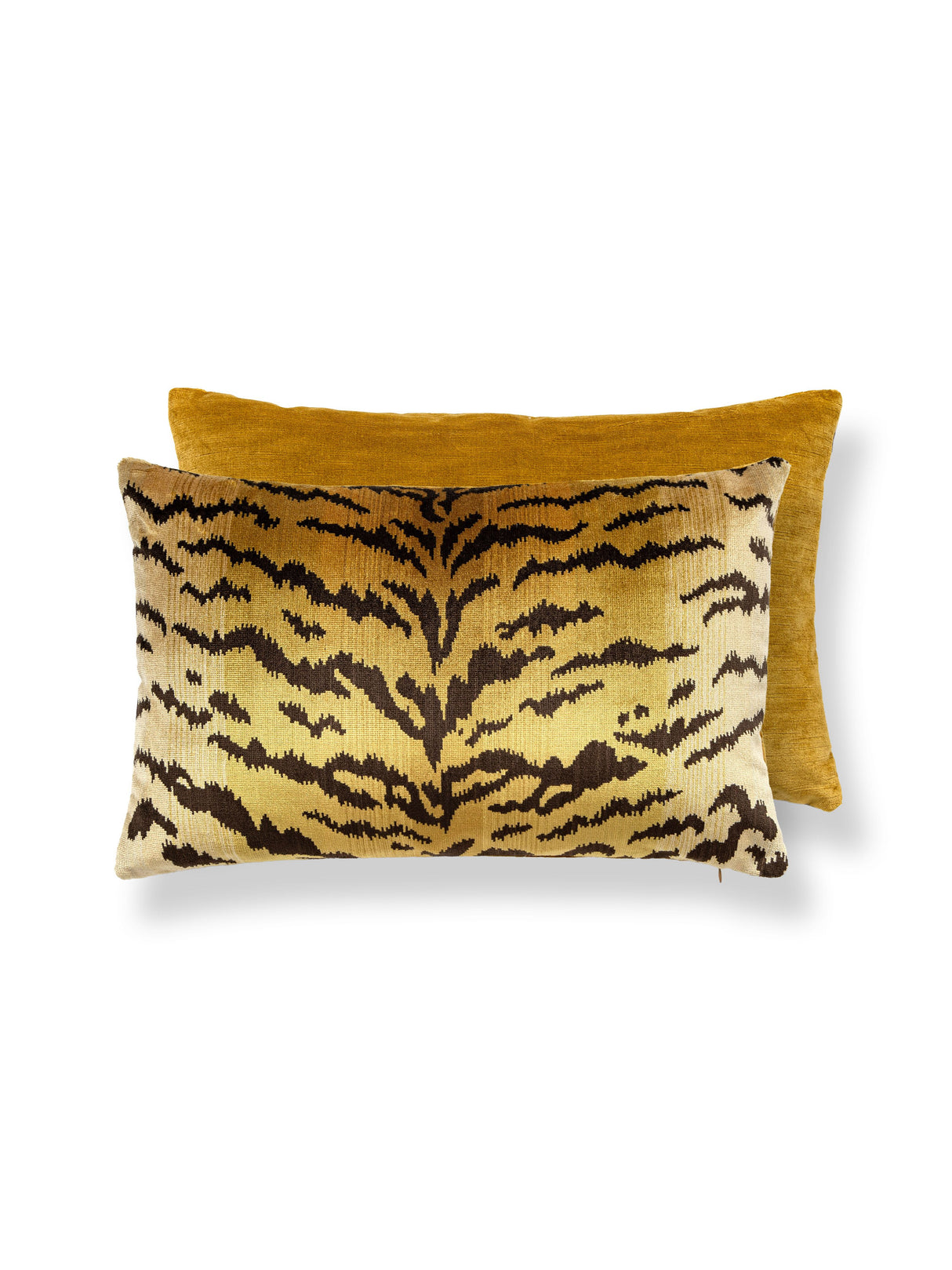 Scalamandre SC 0001MBDK26167 TIGRE - SILK LUMBAR PILLOW - Pi