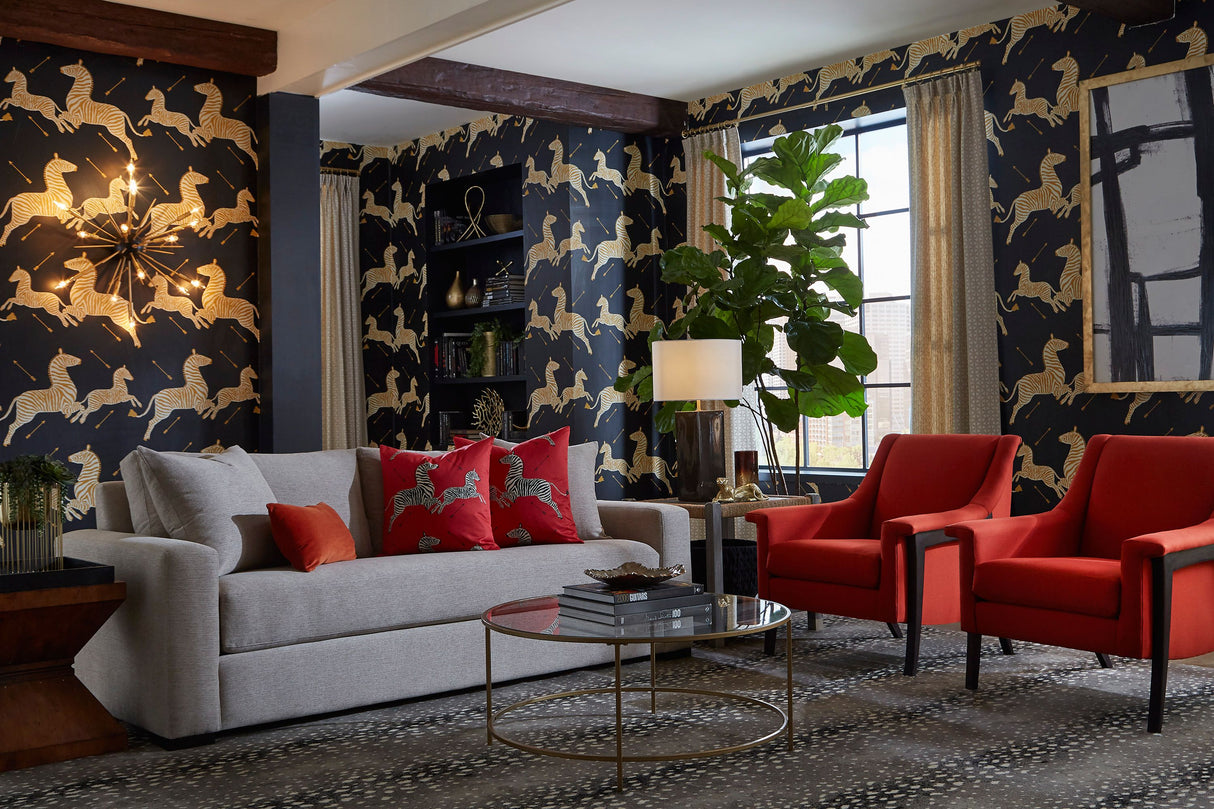 Scalamandre SC 0001RZEBRAPIL DAZZLE OF ZEBRAS PILLOW - Pillo