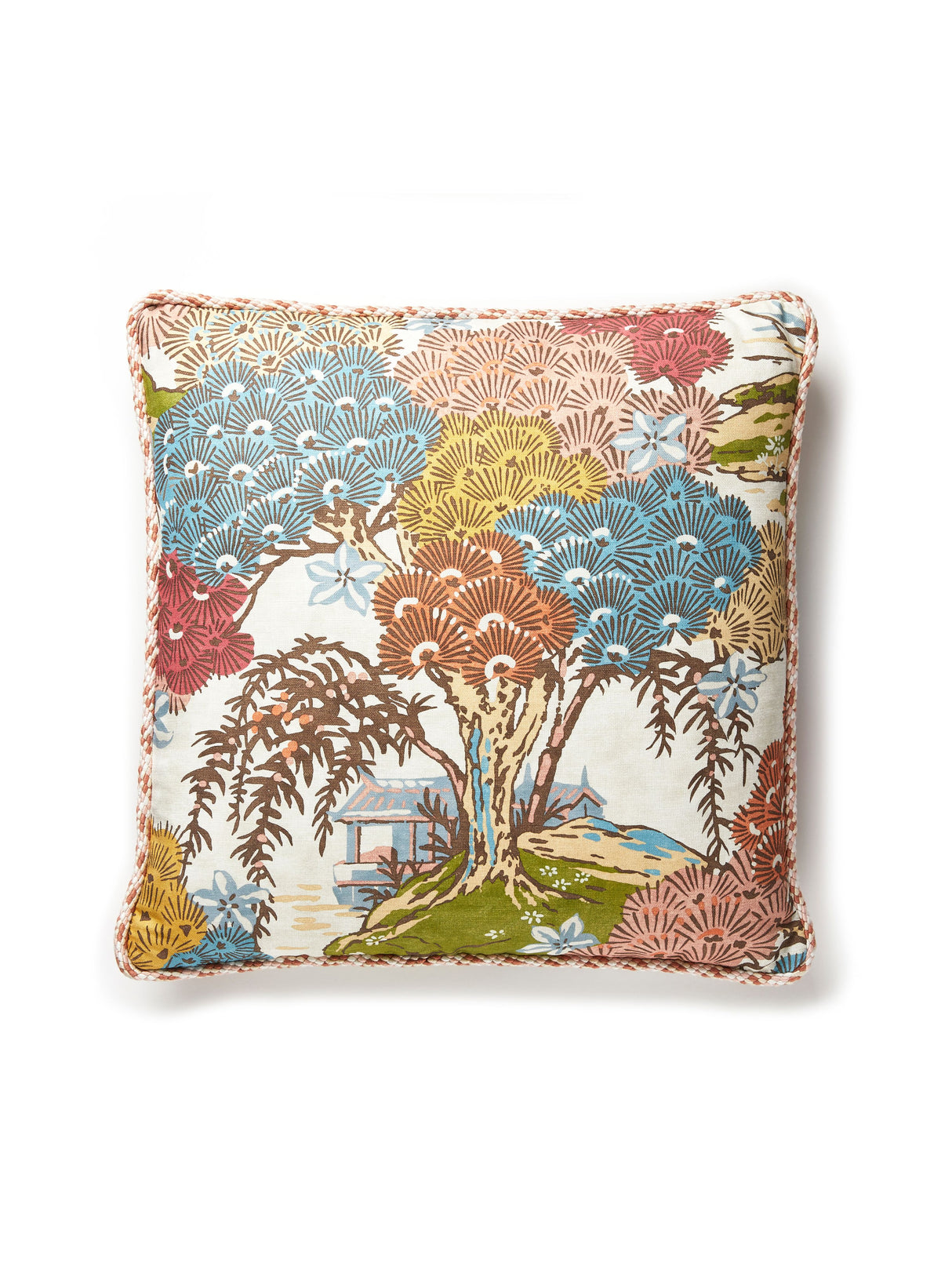Scalamandre SC 0001SEAOTPILL SEA OF TREES PILLOW - Pillow Co