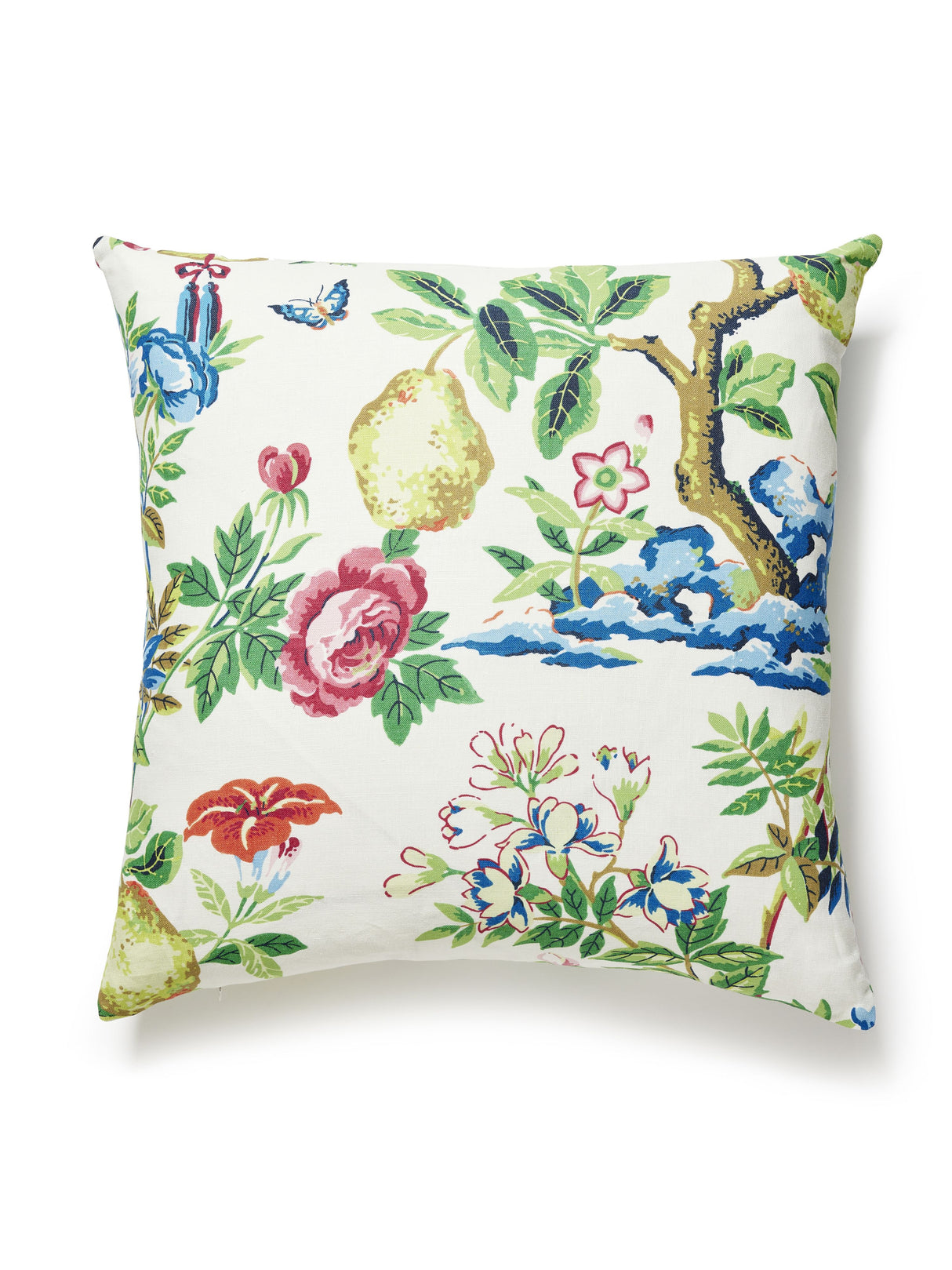 Scalamandre SC 0001SEDK16583 SHANTUNG GARDEN PILLOW - Pillow