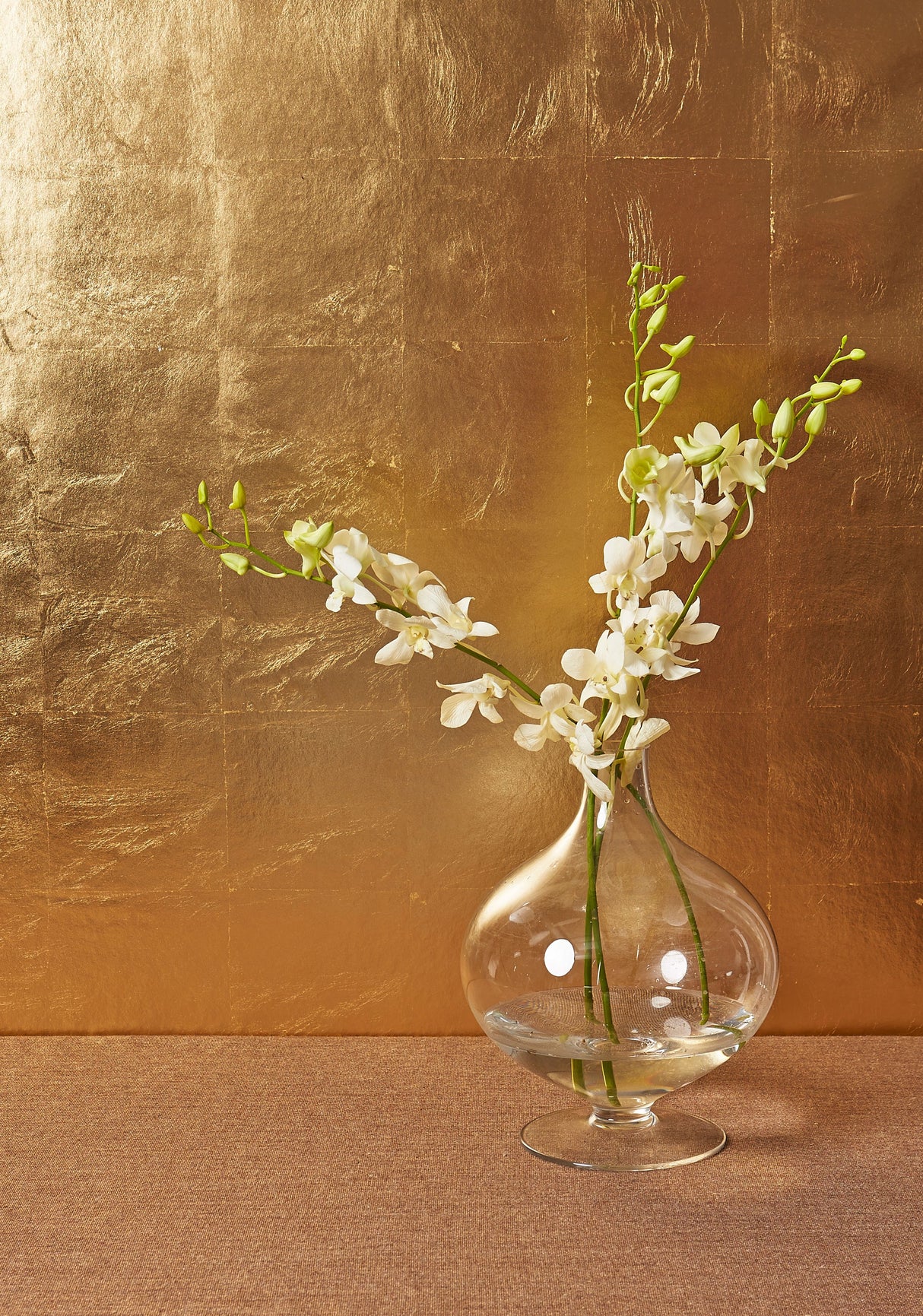 Scalamandre SC 0001WP88334 GOLD METAL GOLD LEAF WALLPAPER - Eade's Wallpaper