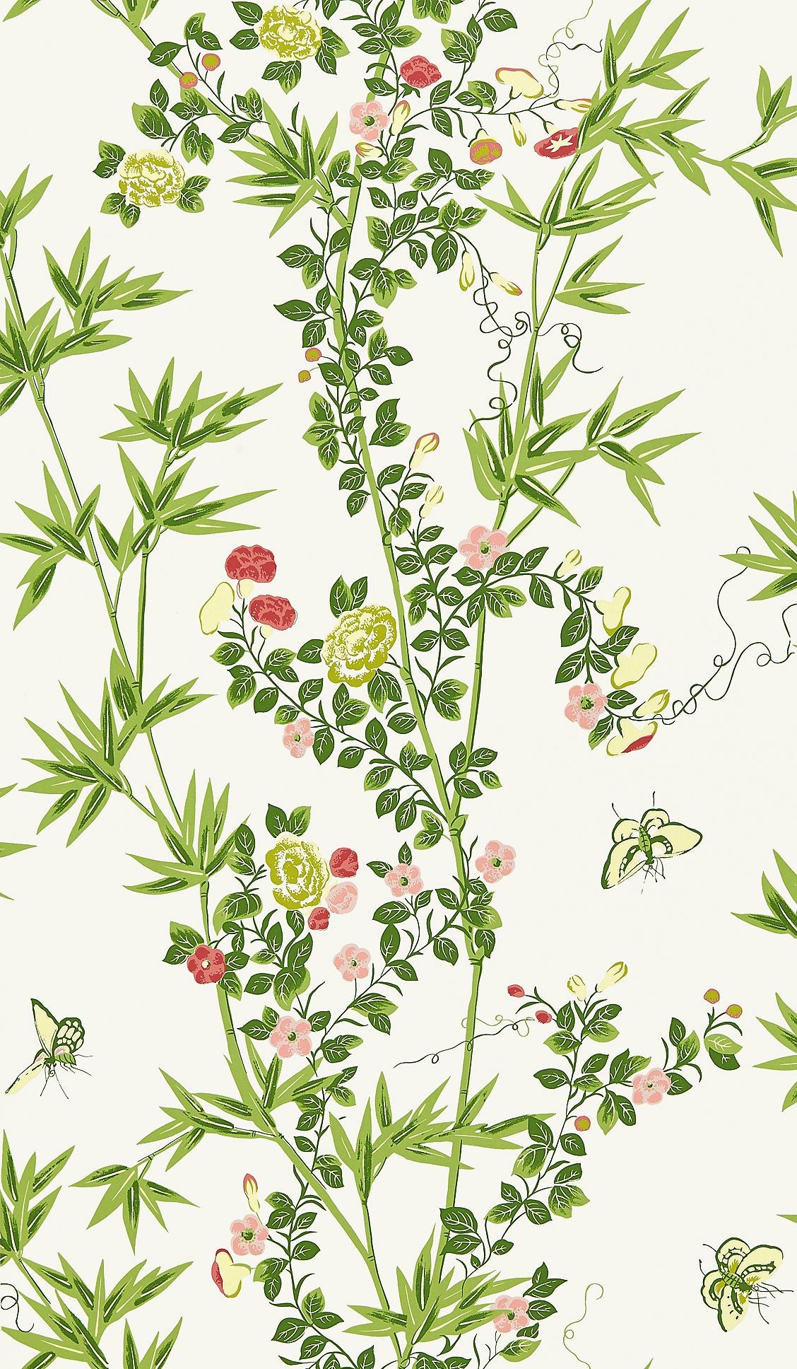 Scalamandre SC 0001WP88375 SPRING JARDIN DE CHINE WALLPAPER - Eade's Wallpaper