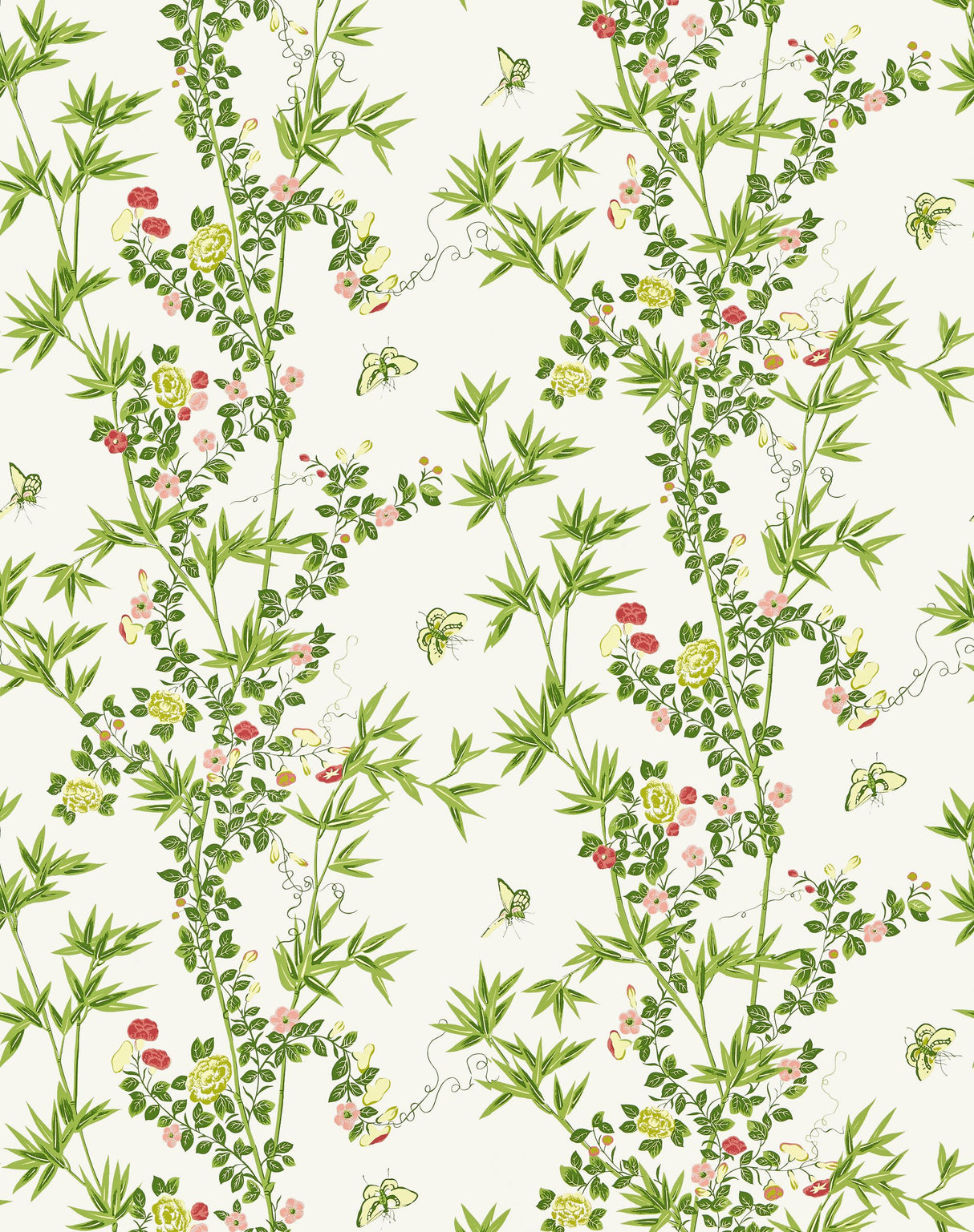 Scalamandre SC 0001WP88375 SPRING JARDIN DE CHINE WALLPAPER - Eade's Wallpaper