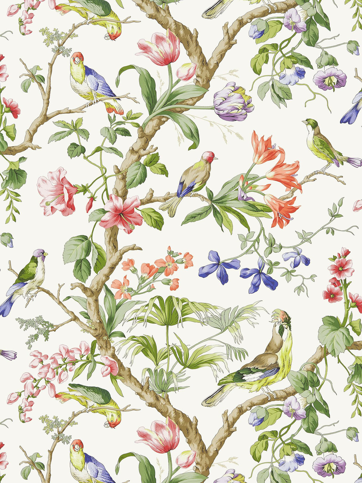 Scalamandre SC 0001WP88381 IVORY BELIZE WALLPAPER - Eade's Wallpaper