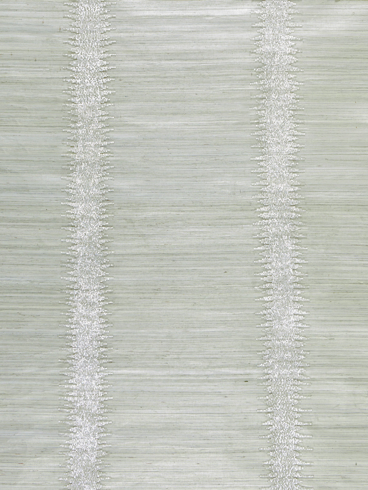 Scalamandre SC 0001WP88386 GLACIER VERONICA BEADED GRASSCLOTH WALLPAPER - Eade's Wallpaper