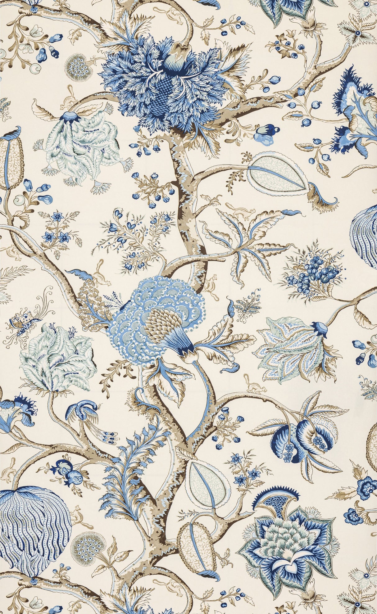 Scalamandre SC 0001WP88585 DELFT PONDICHERRY WALLPAPER - Eade's Wallpaper