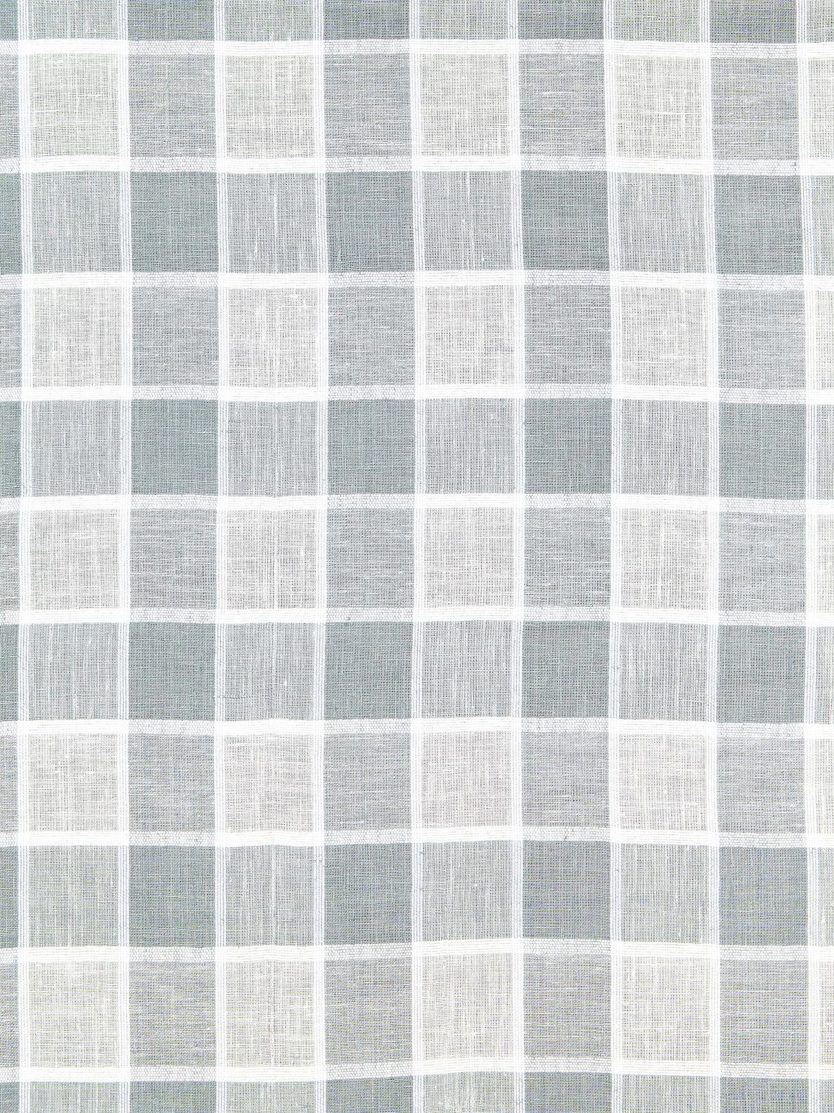 Scalamandre SC 000227043 HAZE WAINSCOTT CHECK SHEER Fabric - Eade's Wallpaper