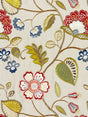 Scalamandre SC 000227071 BLOOM WILLOWOOD EMBROIDERY Fabric - Eade's Wallpaper