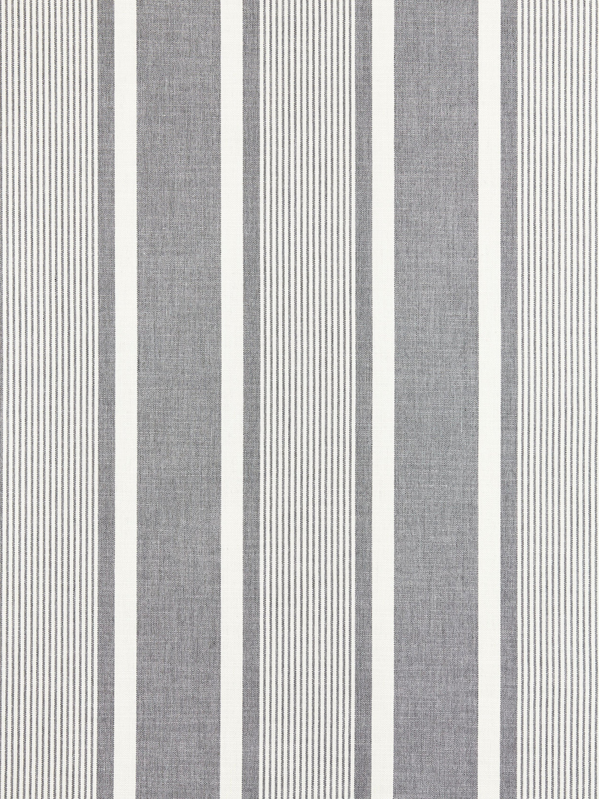 Scalamandre SC 000227111 ZINC WELLFLEET STRIPE Fabric - Eade's Wallpaper