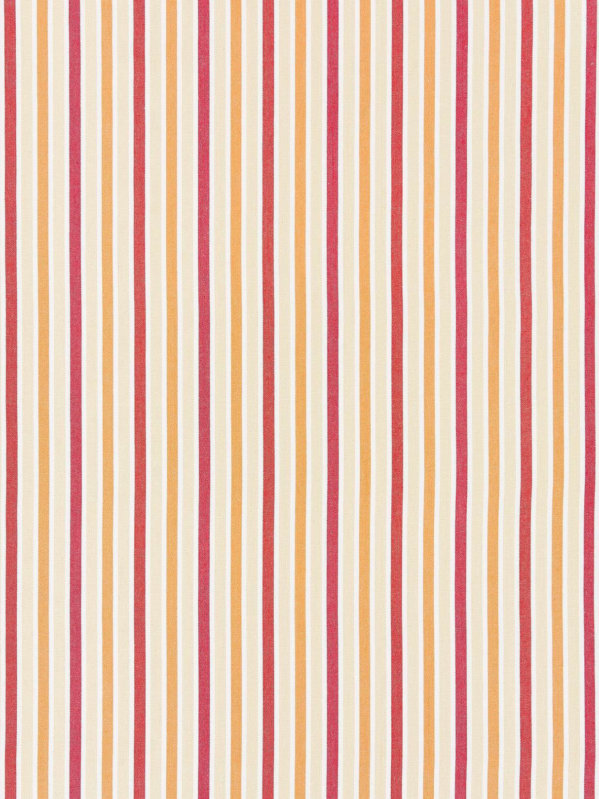 Scalamandre SC 000227114 CORAL LEEDS COTTON STRIPE Fabric - Eade's Wallpaper