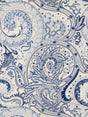 Scalamandre SC 000227124 PORCELAIN MALABAR PAISLEY EMBROIDERY Fabric - Eade's Wallpaper
