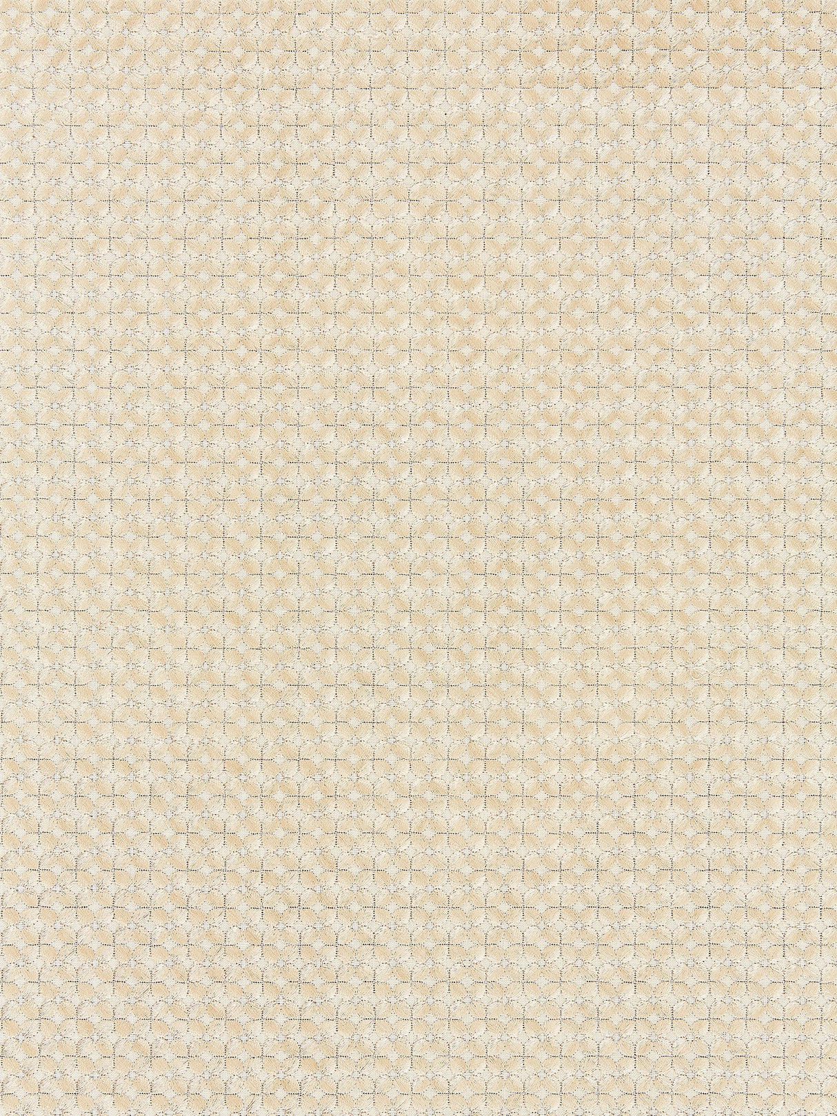 Scalamandre SC 000227133 GILT FLORET EMBROIDERY Fabric - Eade's Wallpaper