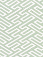 Scalamandre SC 000227218 EUCALYPTUS CANTON FRET APPLIQUE Fabric - Eade's Wallpaper