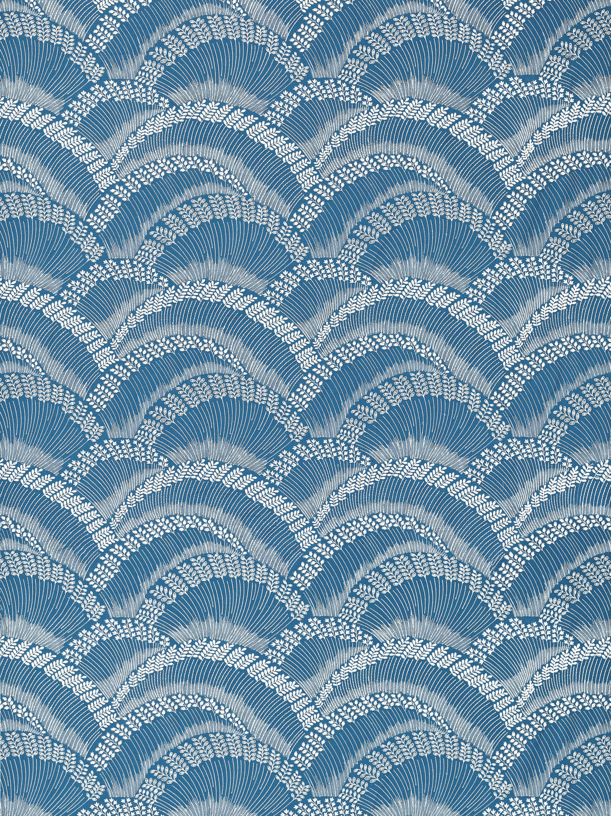 Scalamandre SC 000227256 MARLIN LOVEGRASS EMBROIDERY Fabric - Eade's Wallpaper