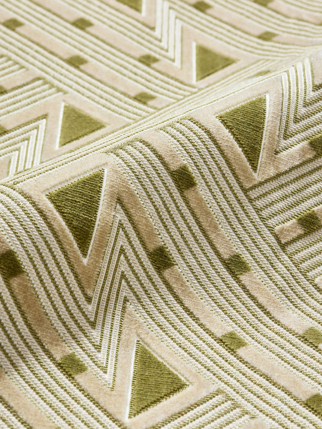 Scalamandre SC 000227323 ALOE KASAI VELVET Fabric - Eade's Wallpaper