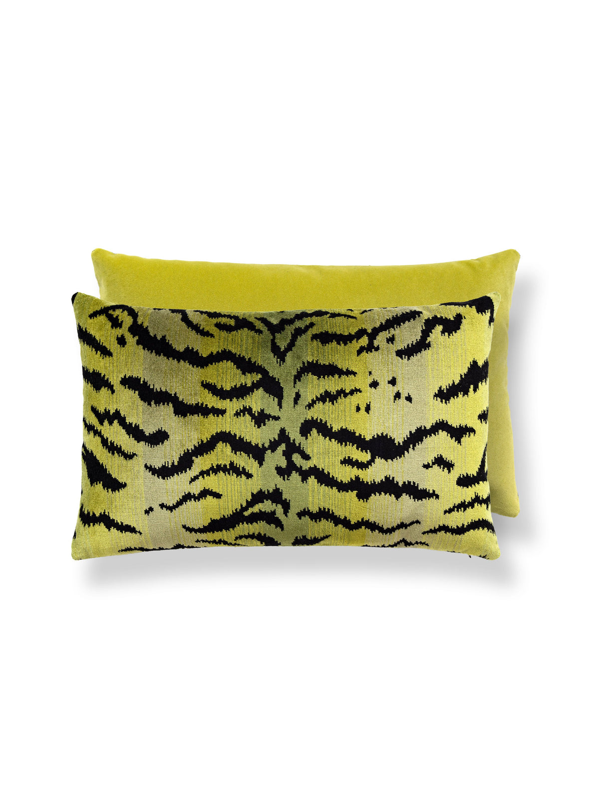 Scalamandre SC 0002MBDK26167 TIGRE/VELVET LUMBAR PILLOW - Pi