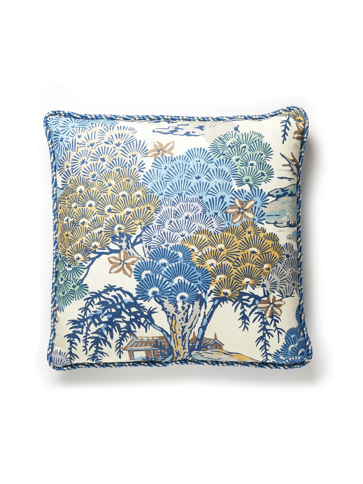 Scalamandre SC 0002SEAOTPILL SEA OF TREES PILLOW - Pillow Co