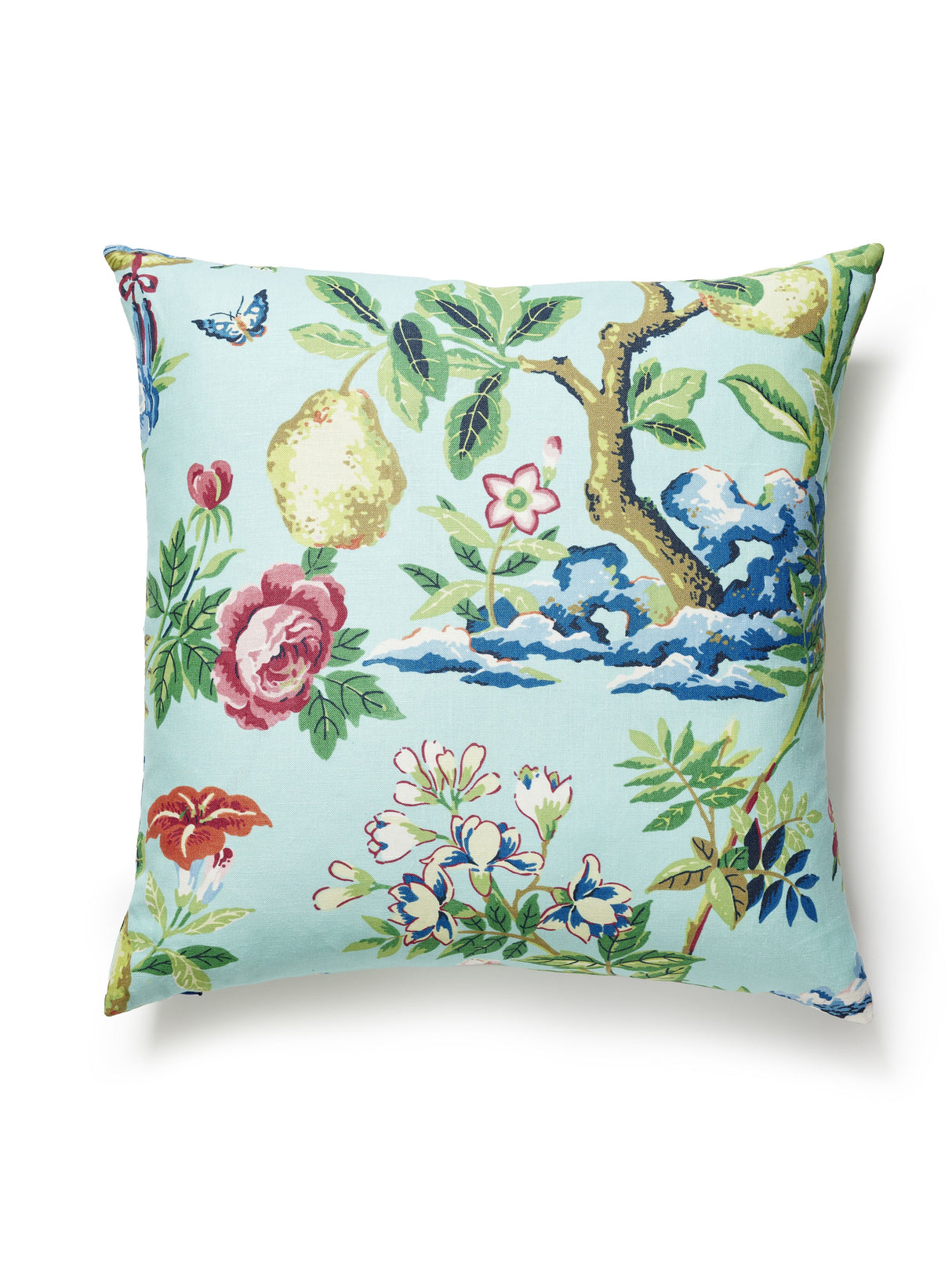 Scalamandre SC 0002SEDK16583 SHANTUNG GARDEN PILLOW - Pillow