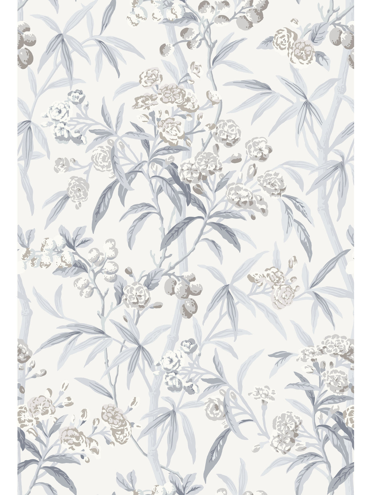 Scalamandre SC 0002WP88431 SILVER MIST LANAI WALLPAPER - Eade's Wallpaper