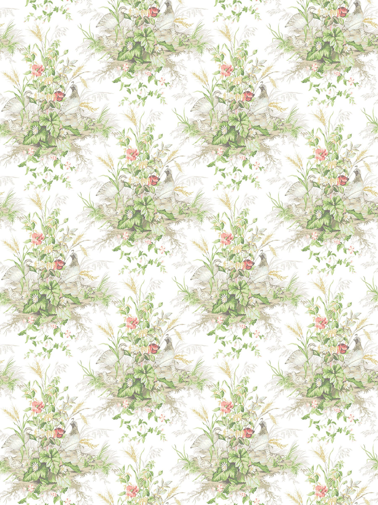 Scalamandre SC 0002WP88434 PRAIRIE EDWIN'S COVEY WALLPAPER - Eade's Wallpaper