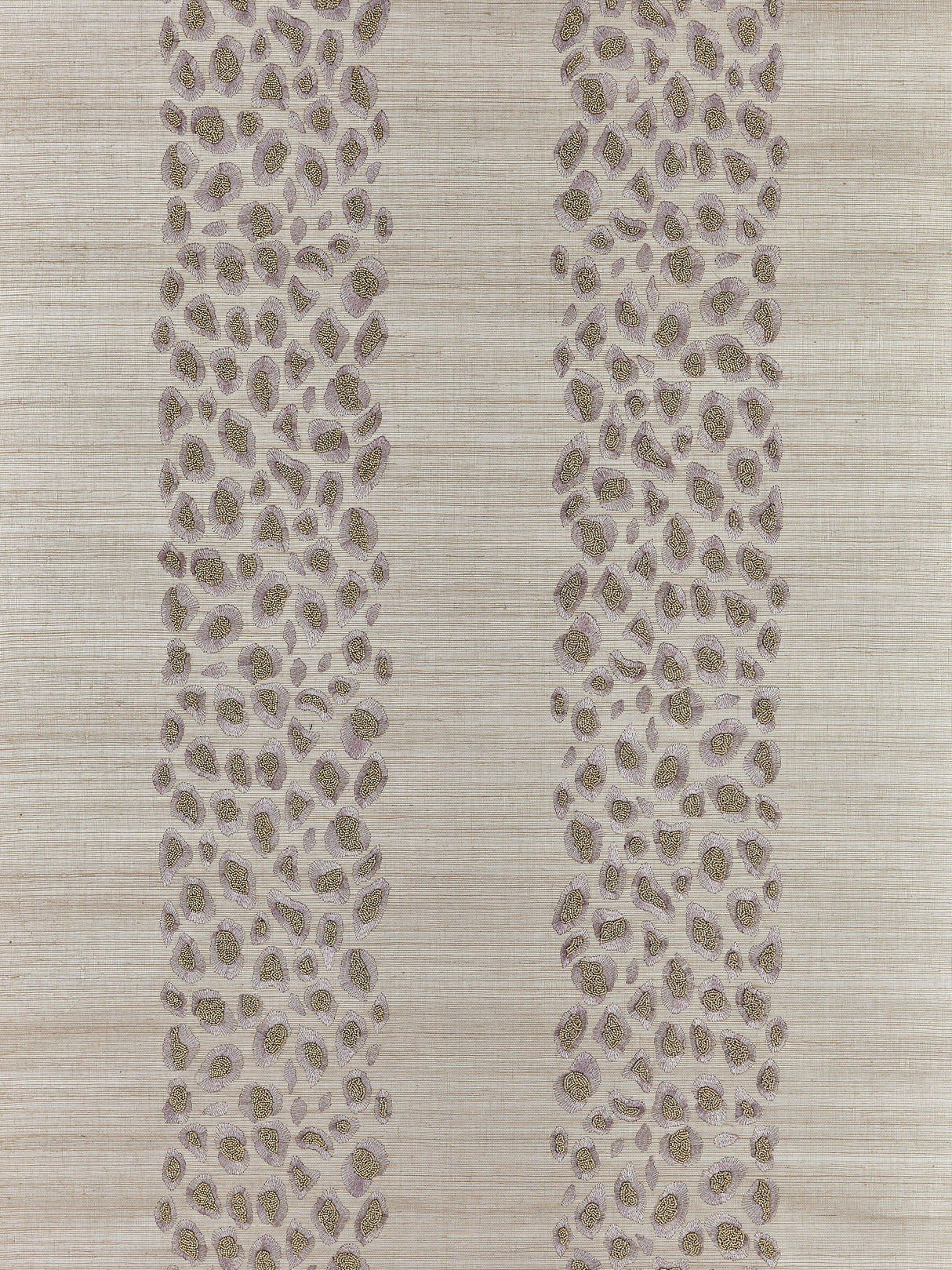 Scalamandre SC 0002WP88446 LOOKING GLASS CATWALK EMBELLISHED GRASSCLOTH WALLPAPER - Eade's Wallpaper