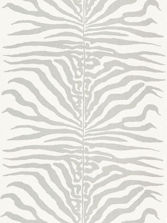 Scalamandre SC 000316366M ZINC ZEBRA Fabric - Eade's Wallpaper