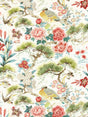 Scalamandre SC 000316601 BLOOM SHENYANG LINEN PRINT Fabric - Eade's Wallpaper