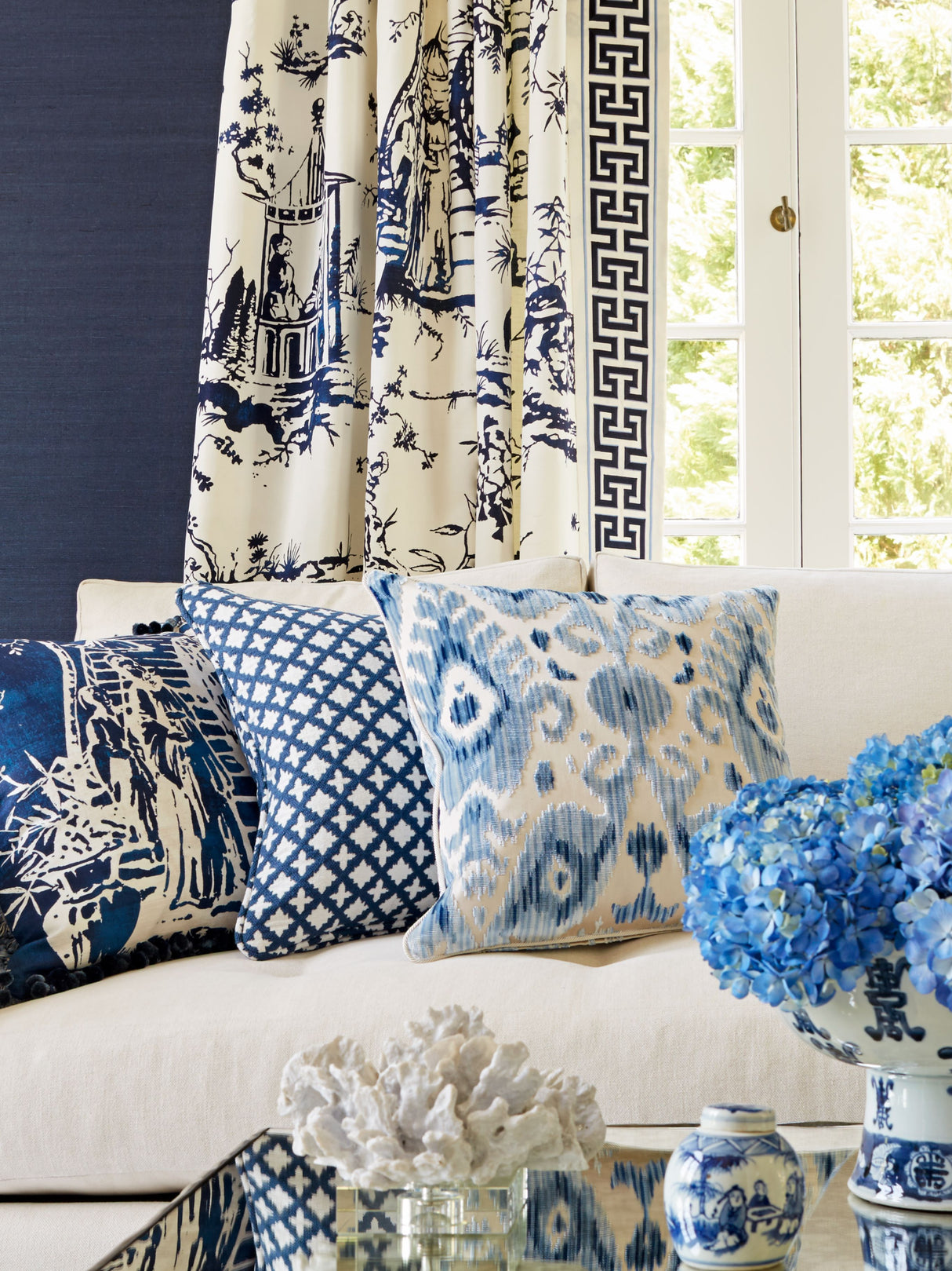 Scalamandre SC 000327015 PACIFIC TASHKENT VELVET Fabric - Eade's Wallpaper