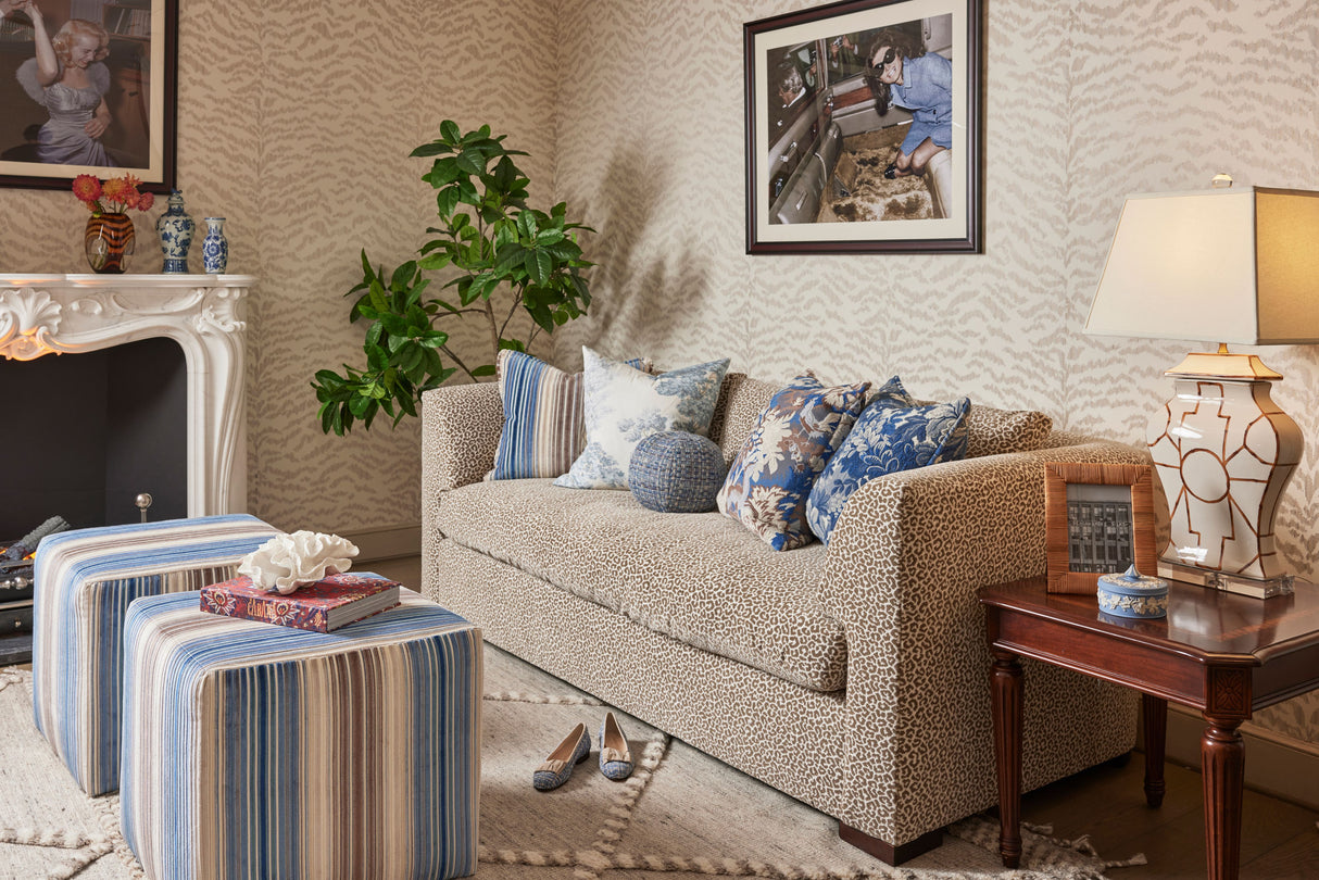 Scalamandre SC 000327037 SABLE PANTHERA VELVET Fabric - Eade's Wallpaper