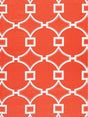 Scalamandre SC 000327072 CORAL CIRCLE FRET Fabric - Eade's Wallpaper
