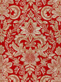 Scalamandre SC 000327086 CARNELIAN ELIZABETH DAMASK EMBROIDERY Fabric - Eade's Wallpaper