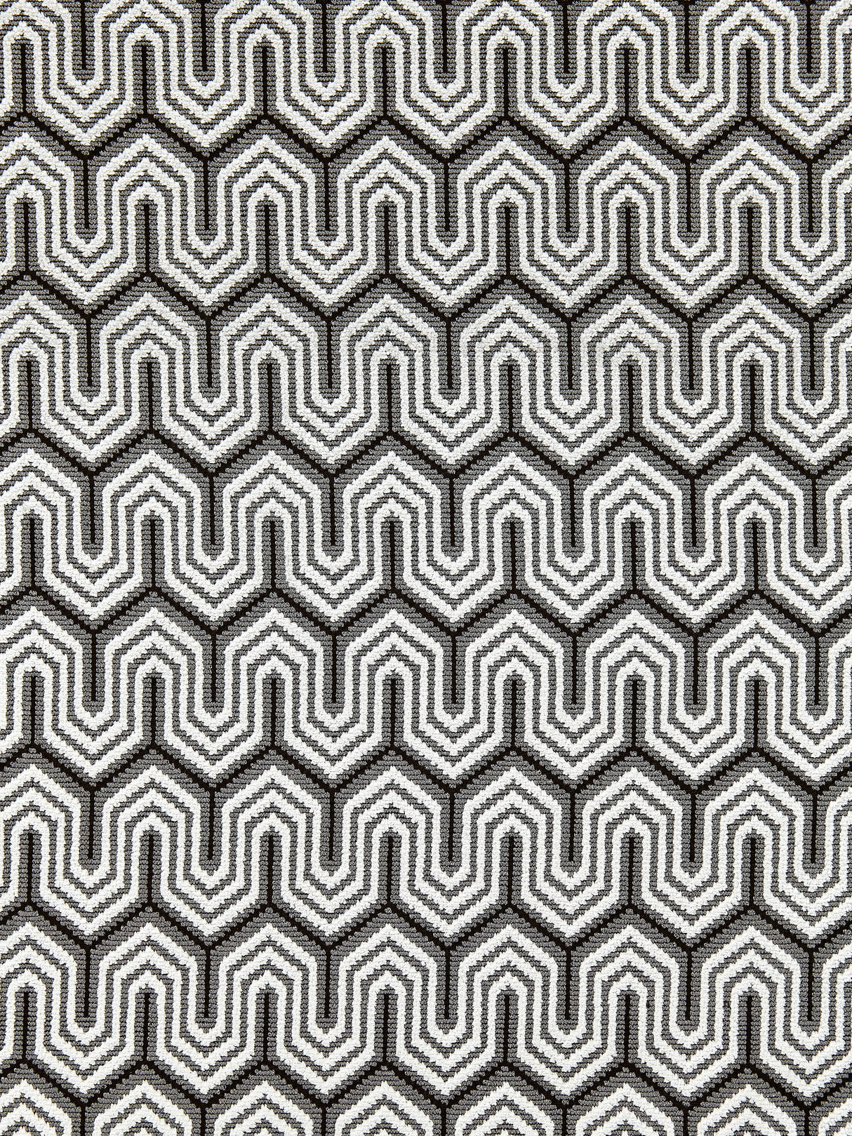 Scalamandre SC 000327129 GRAPHITE UNDULATION Fabric - Eade's Wallpaper