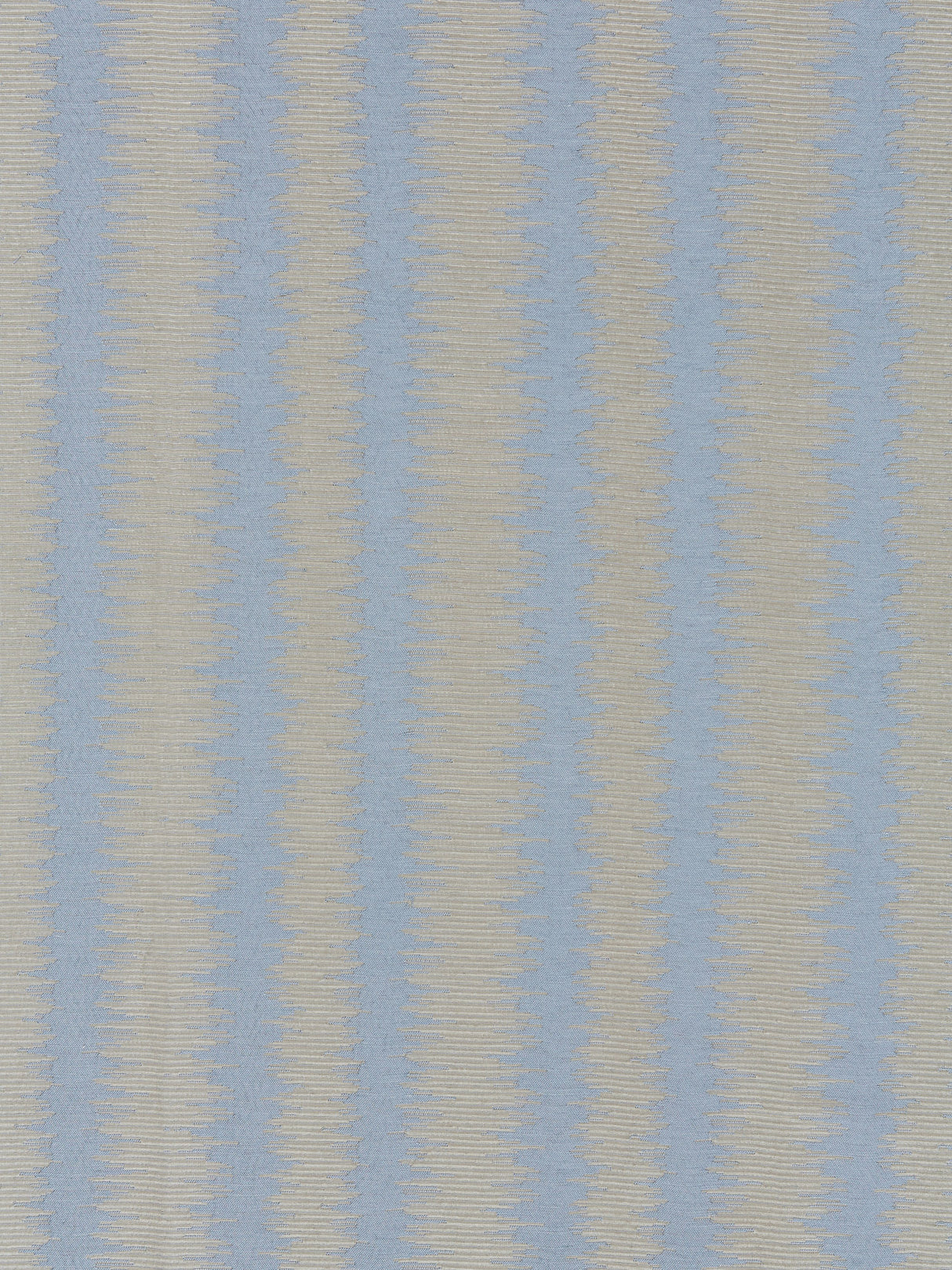 Scalamandre SC 000327138 BLUESTONE KONYA IKAT STRIPE Fabric - Eade's Wallpaper