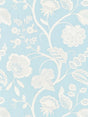 Scalamandre SC 000327151 SKY KENSINGTON EMBROIDERY Fabric - Eade's Wallpaper