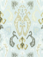 Scalamandre SC 000327172 MINERAL MANDALAY IKAT EMBROIDERY Fabric - Eade's Wallpaper