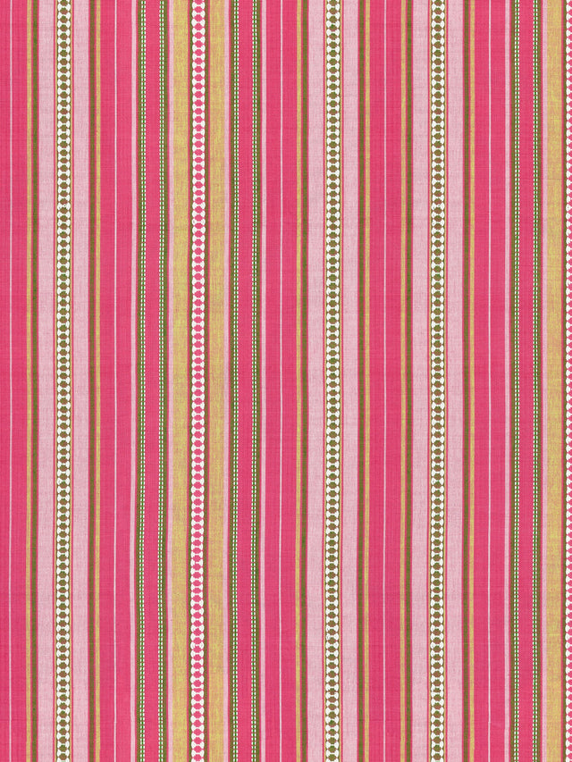 Scalamandre SC 000327253 ROSE GARDEN NILE STRIPE Fabric - Eade's Wallpaper