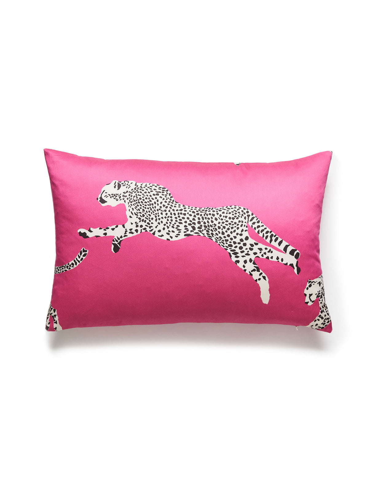Scalamandre SC 0003LCHEETPIL LEAPING CHEETAH LUMBAR PILLOW -