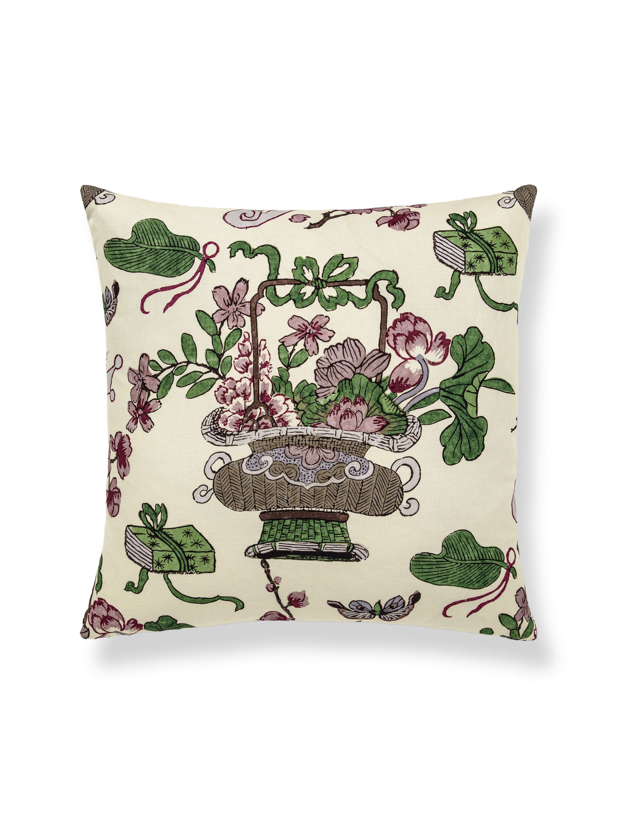 Scalamandre SC 0003SDDK16591 SHANGHAI BLOSSOMS PILLOW - Pill
