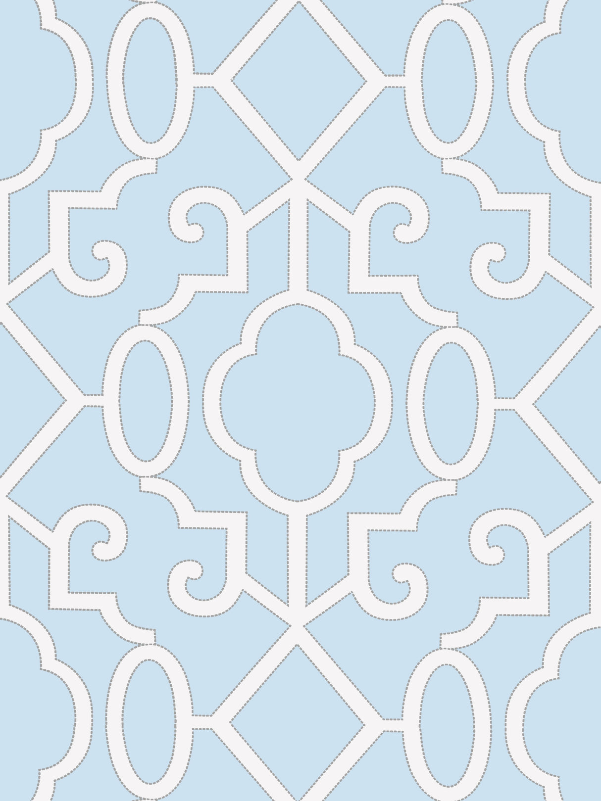 Scalamandre SC 0003WP88356 CLOUD MING FRETWORK WALLPAPER - Eade's Wallpaper