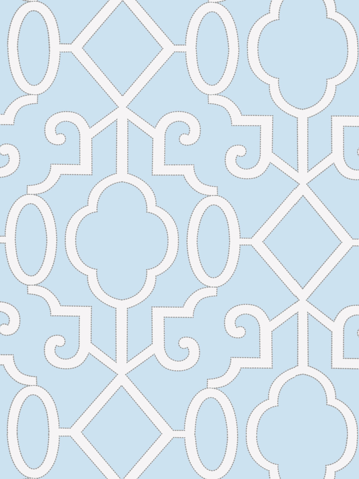 Scalamandre SC 0003WP88356 CLOUD MING FRETWORK WALLPAPER - Eade's Wallpaper