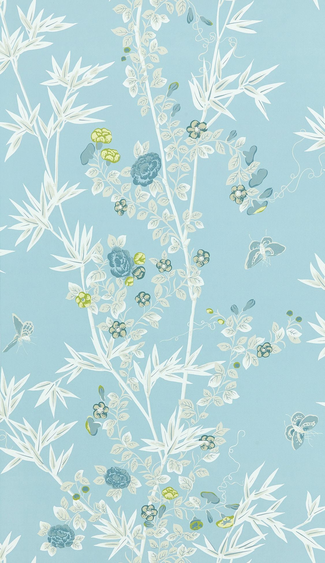 Scalamandre SC 0003WP88375 CIEL JARDIN DE CHINE WALLPAPER - Eade's Wallpaper