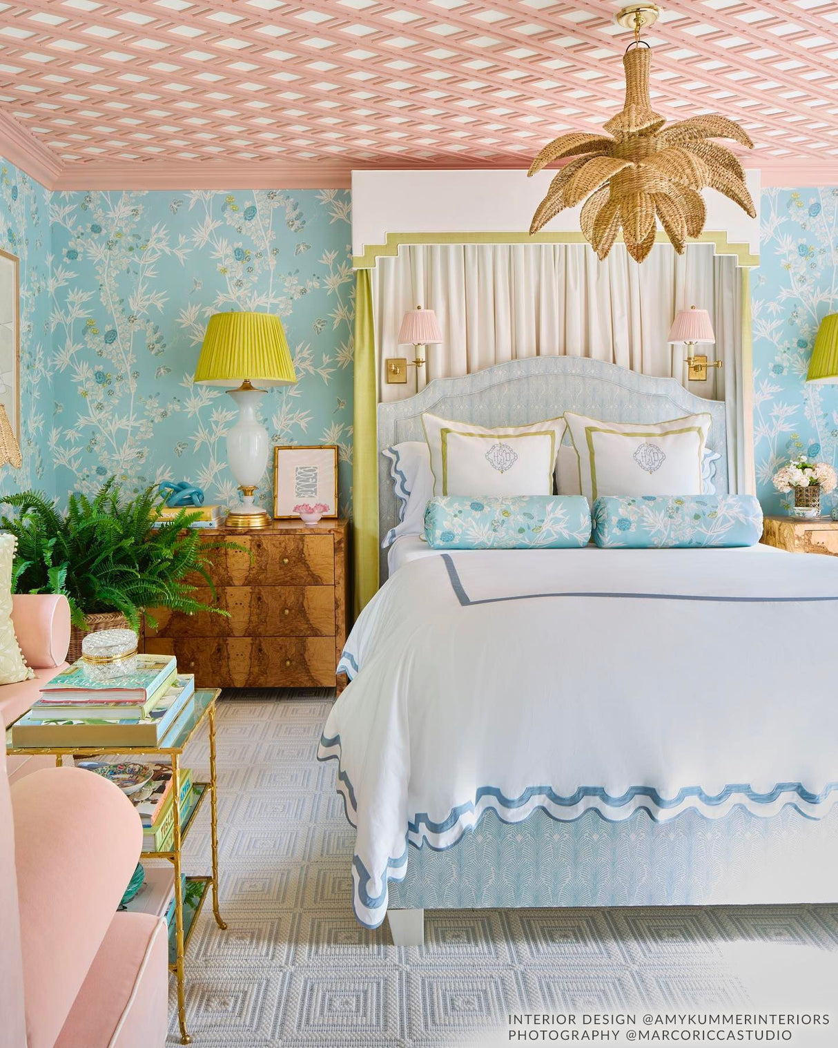 Scalamandre SC 0003WP88375 CIEL JARDIN DE CHINE WALLPAPER - Eade's Wallpaper