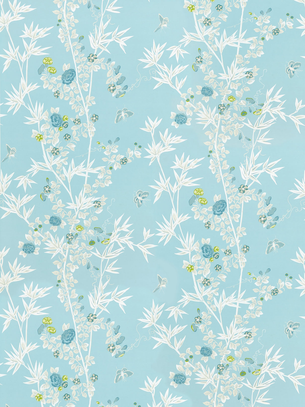Scalamandre SC 0003WP88375 CIEL JARDIN DE CHINE WALLPAPER - Eade's Wallpaper