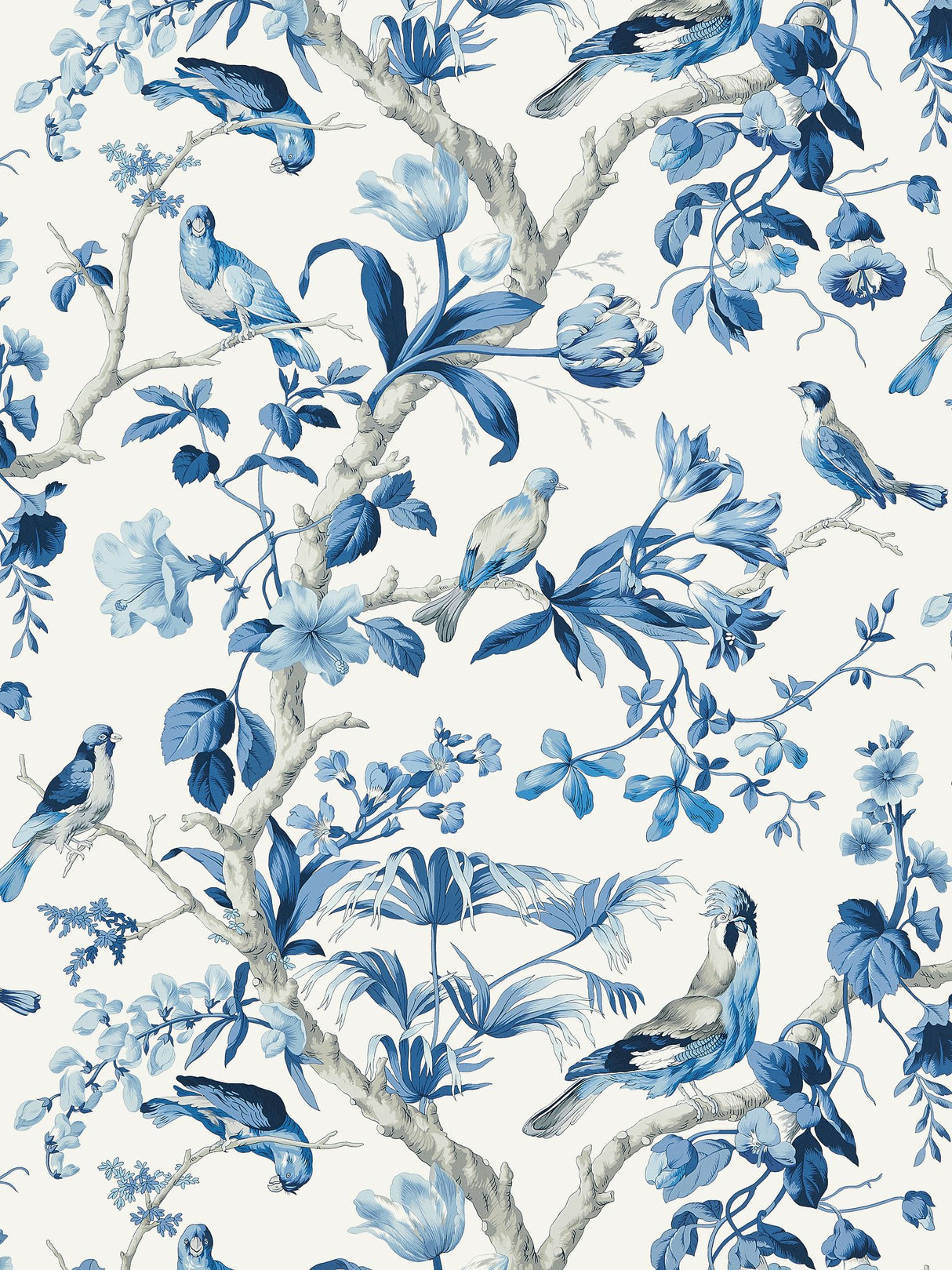 Scalamandre SC 0003WP88381 PORCELAIN BELIZE WALLPAPER - Eade's Wallpaper