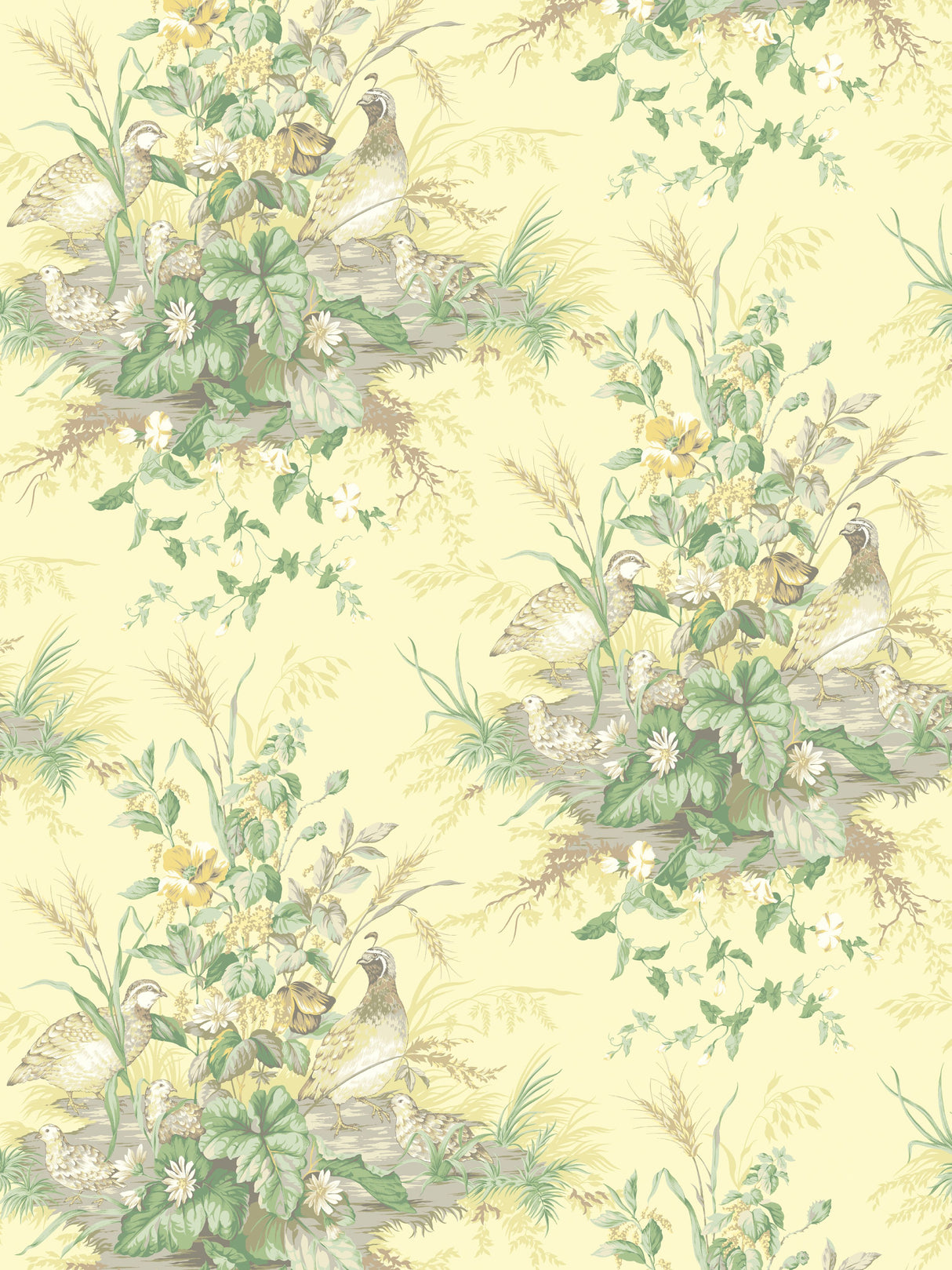 Scalamandre SC 0003WP88434 SUNLIT EDWIN'S COVEY WALLPAPER - Eade's Wallpaper