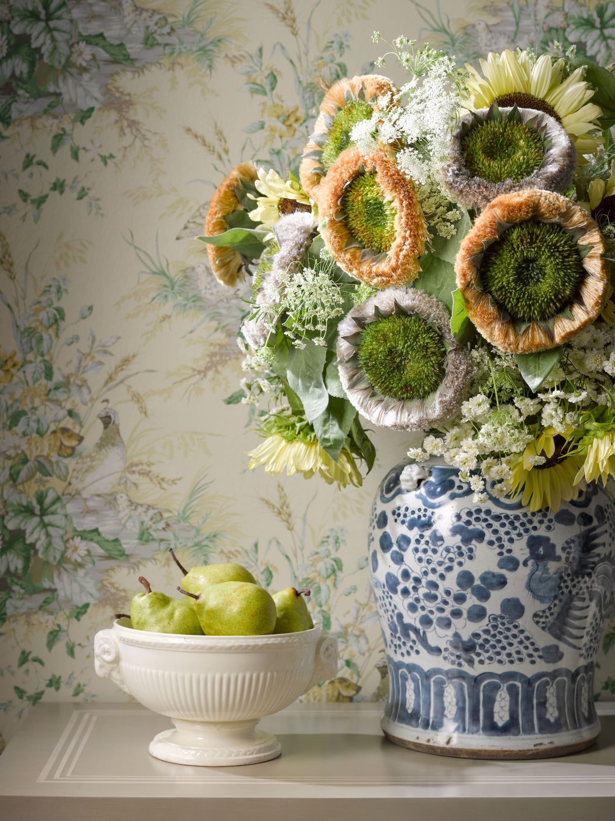 Scalamandre SC 0003WP88434 SUNLIT EDWIN'S COVEY WALLPAPER - Eade's Wallpaper