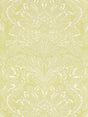 Scalamandre SC 000427081 PERIDOT CARLOTTA DAMASK Fabric - Eade's Wallpaper
