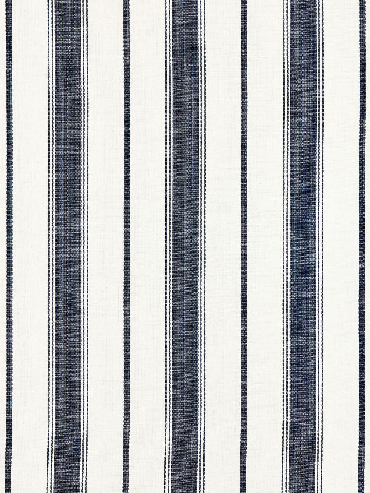 Scalamandre SC 000427110 INDIGO SCONSET STRIPE Fabric - Eade's Wallpaper