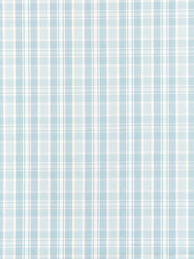 Scalamandre SC 000427122 SKY PRESTON COTTON PLAID Fabric - Eade's Wallpaper